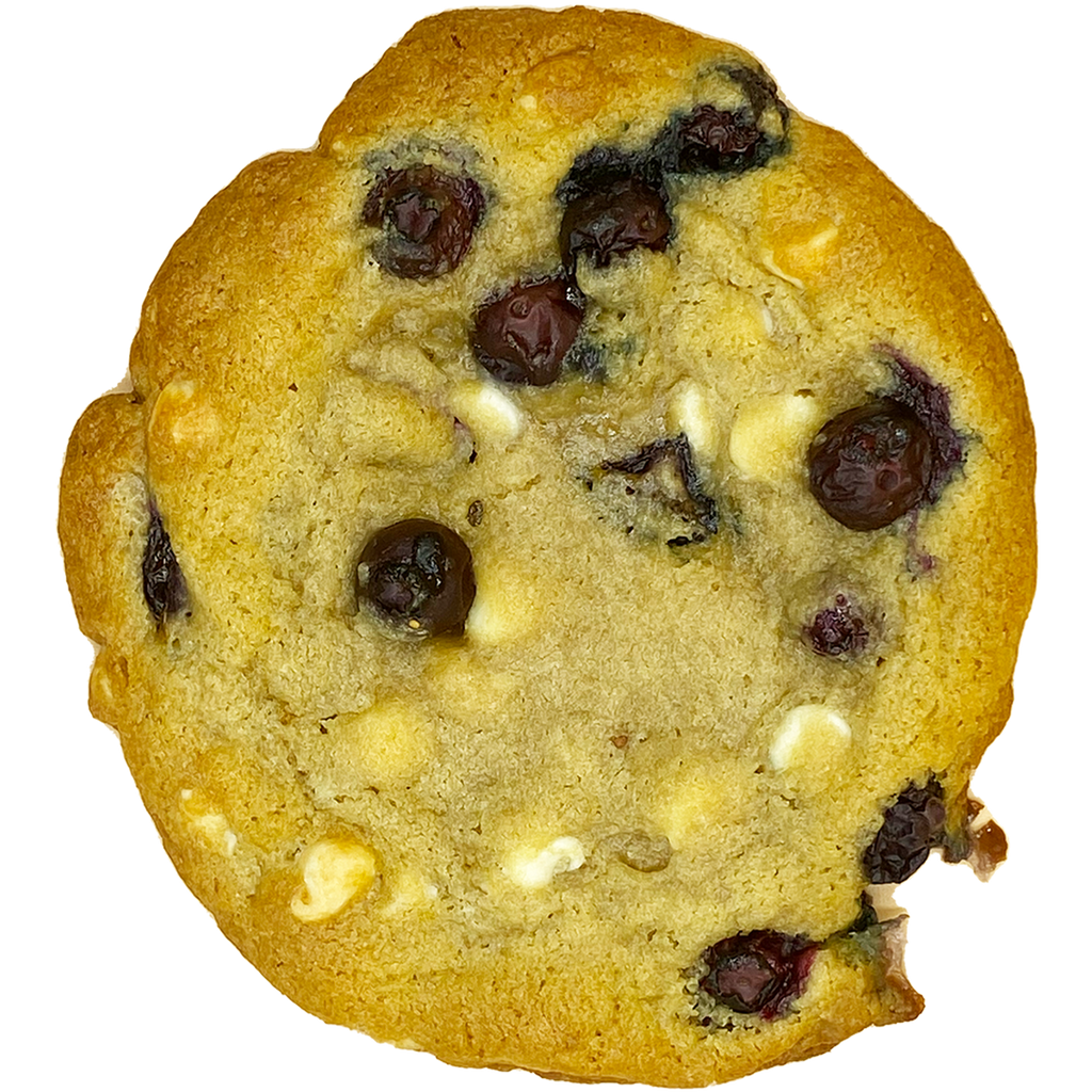 blueberries & cream cookie