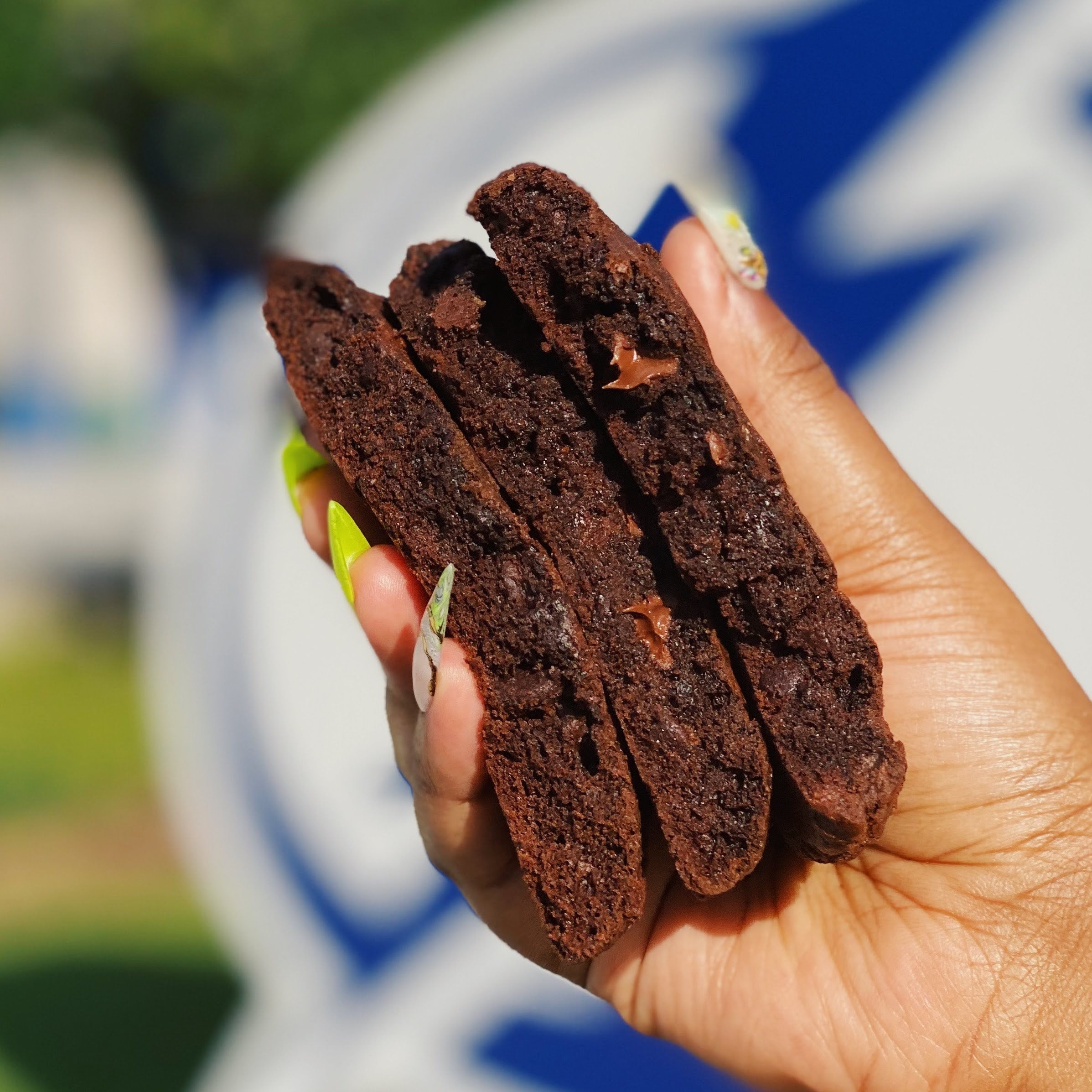 double chocolate chip cookies