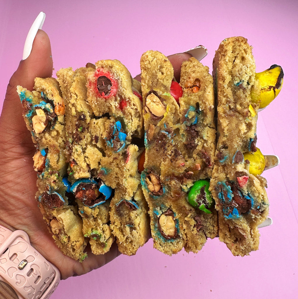 peanut mnm cookies