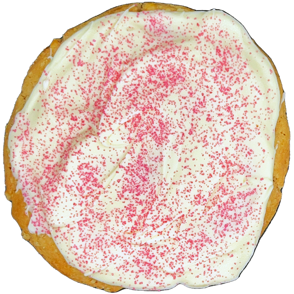 strawberry pop tart cookie