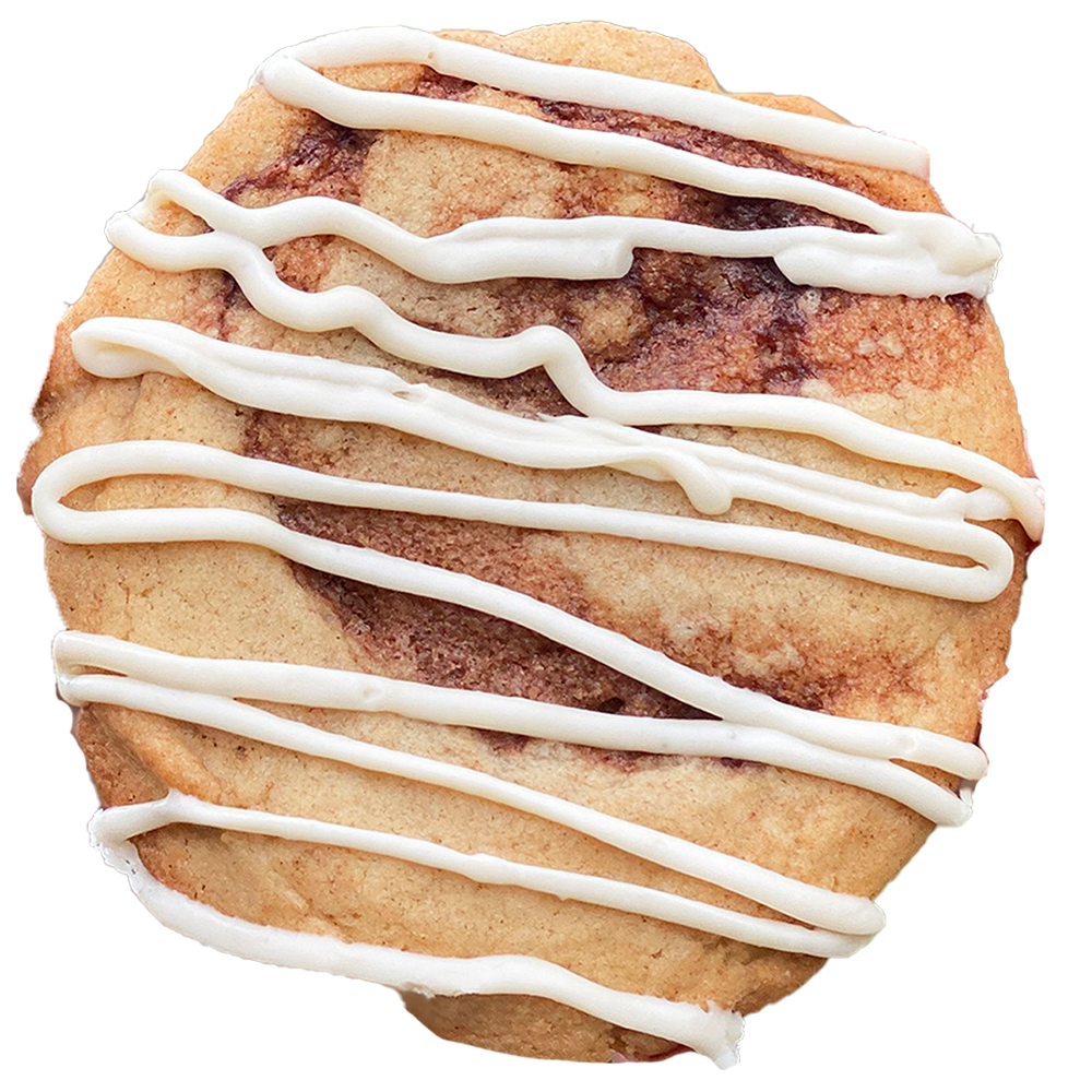 cinnamon roll cookie